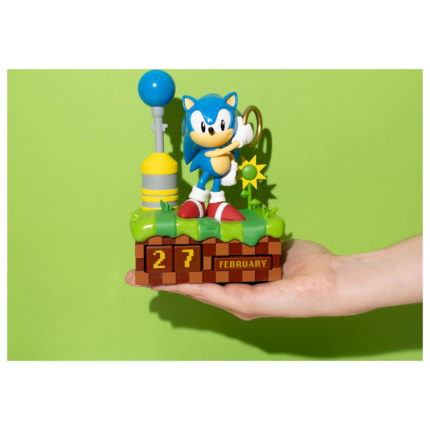 Sonic the Hedgehog 3D večný kalendár produktová fotografia
