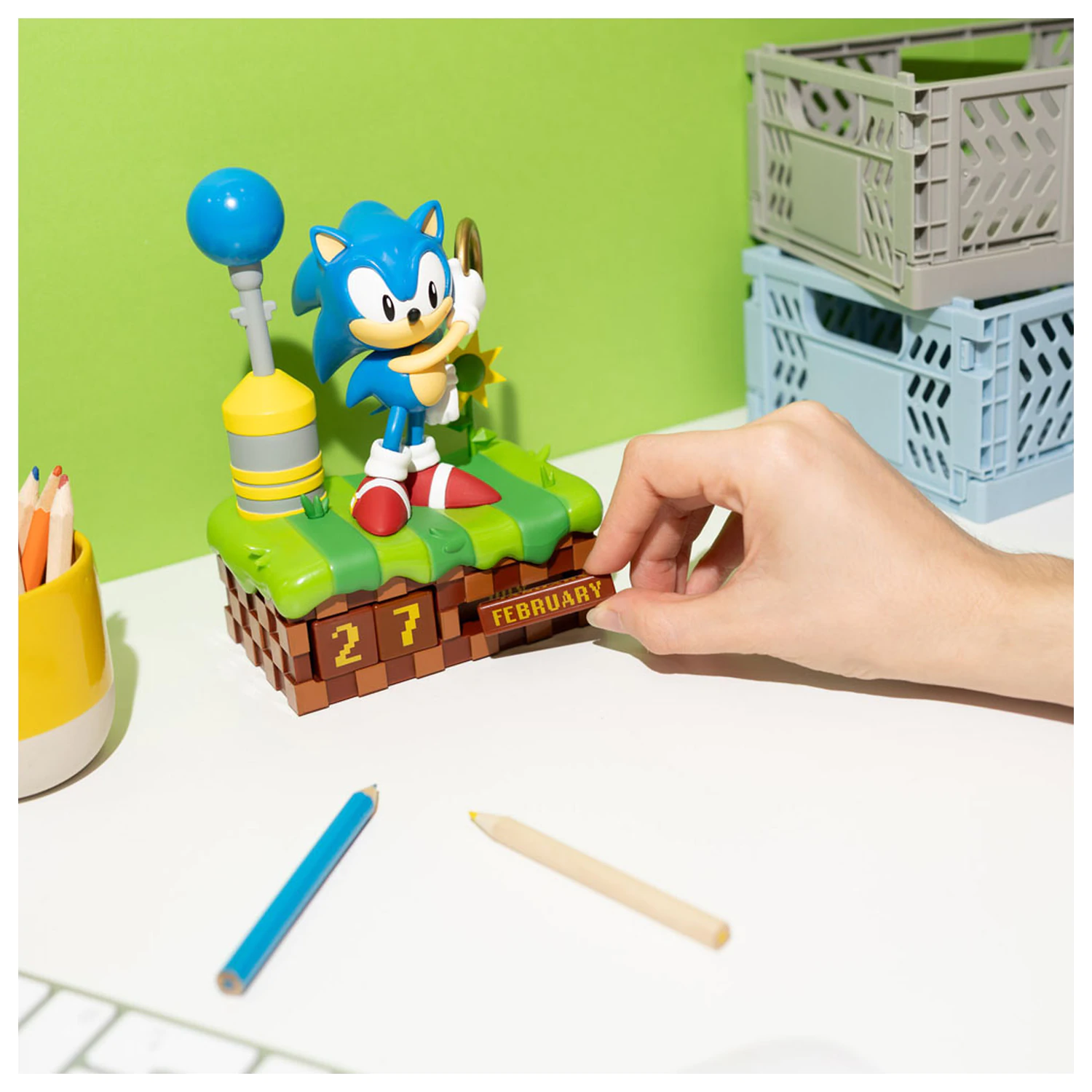 Sonic the Hedgehog 3D večný kalendár produktová fotografia