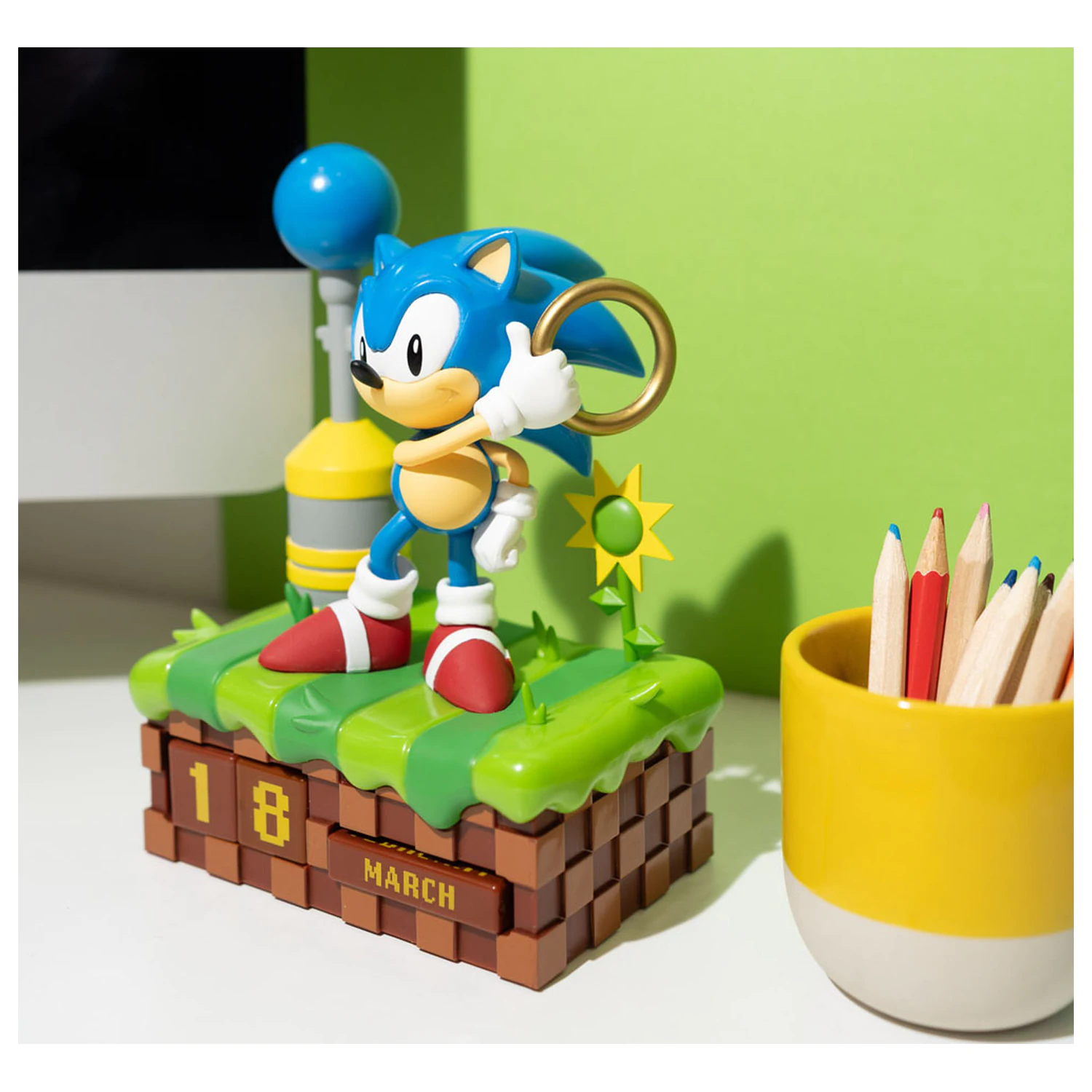 Sonic the Hedgehog 3D večný kalendár produktová fotografia