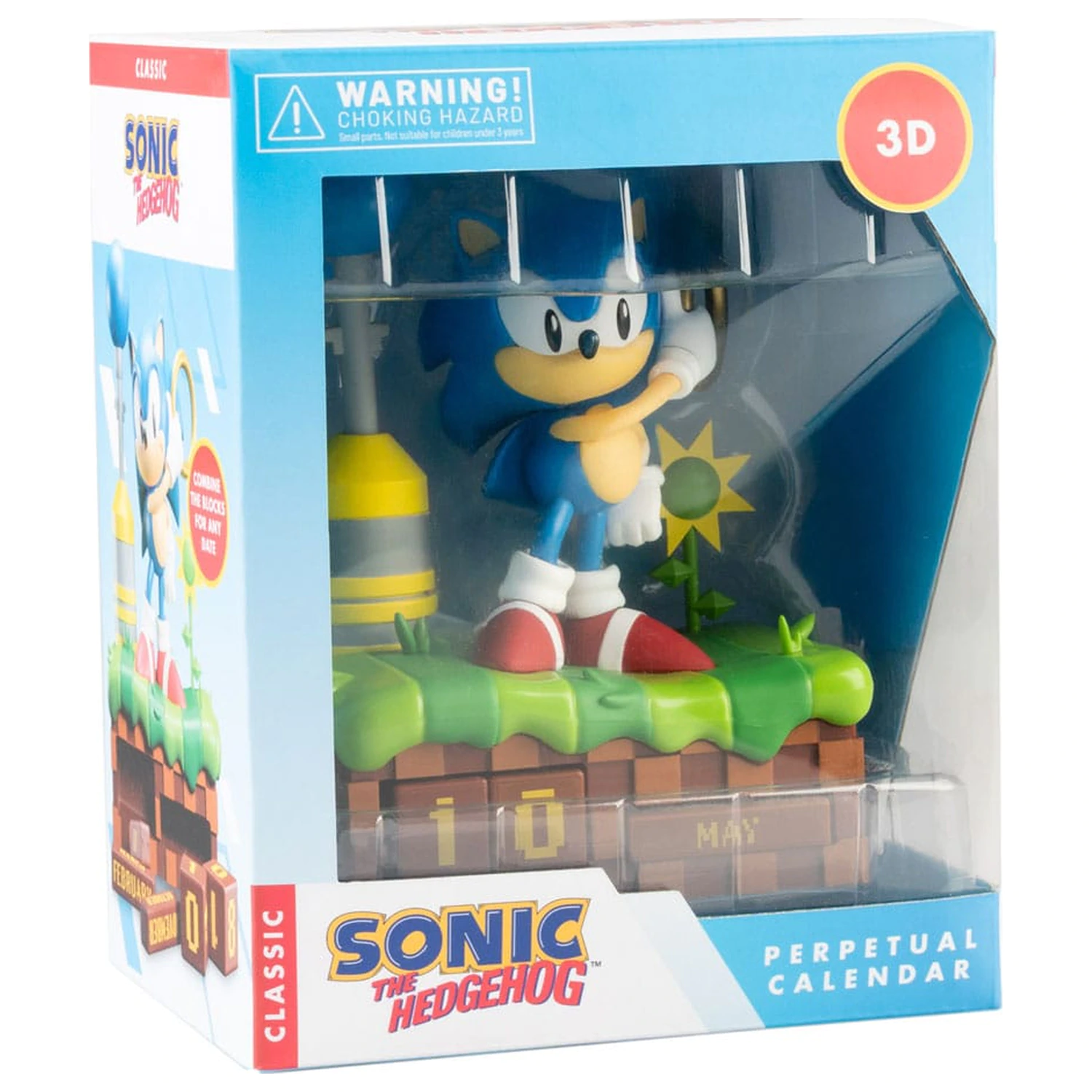 Sonic the Hedgehog 3D večný kalendár produktová fotografia
