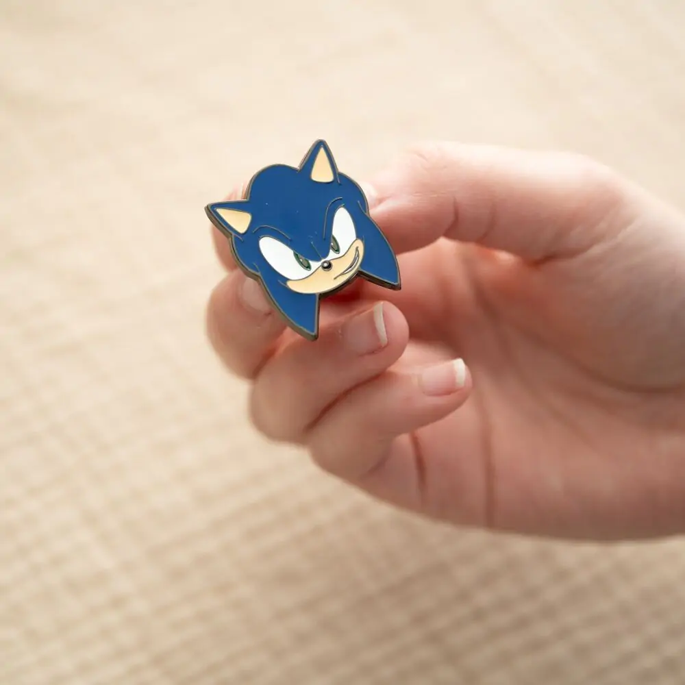 Sonic The Hedgehog 4-dielna sada odznakov produktová fotografia