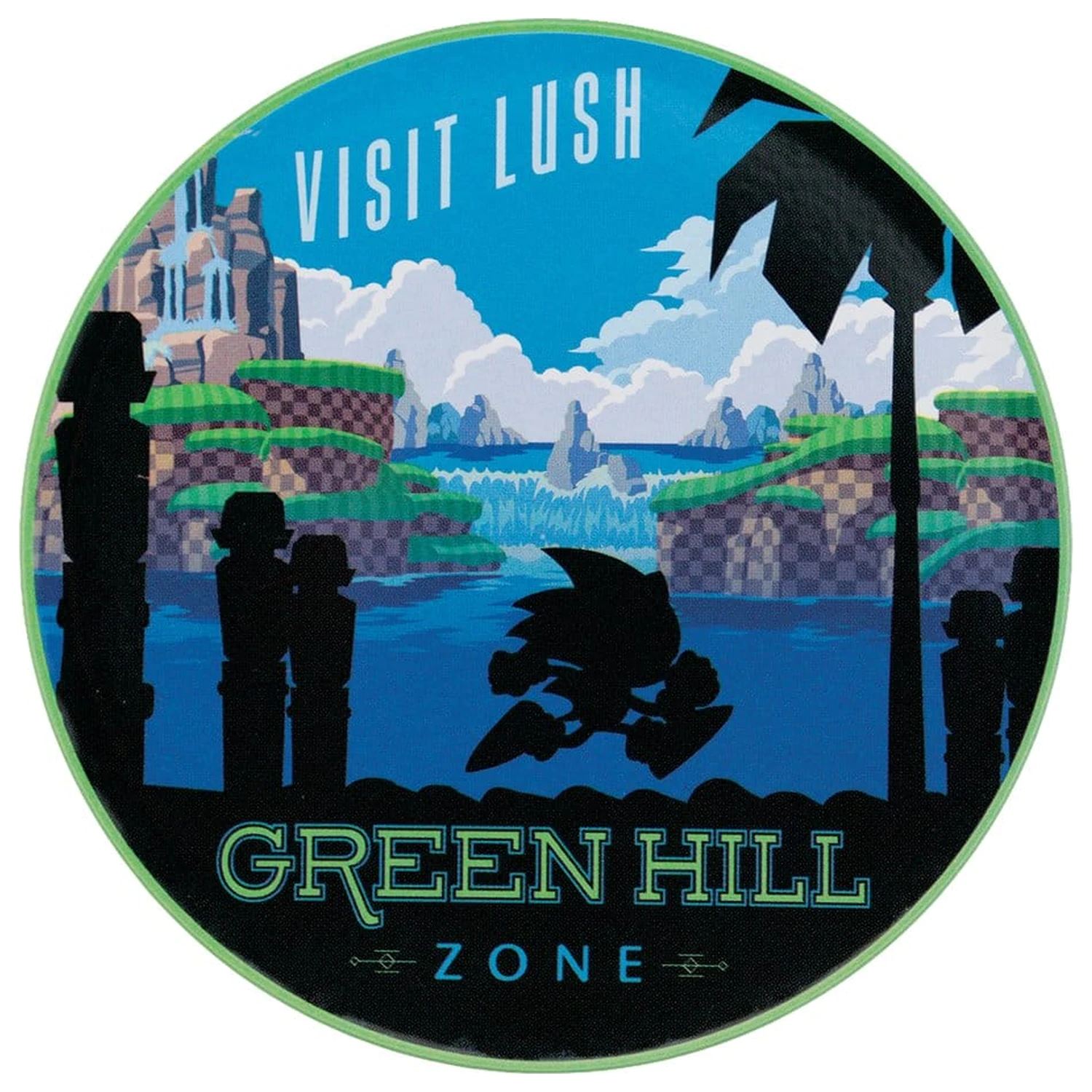 Sonic - The Hedgehog podložka pod pohár, 4 kusy produktová fotografia