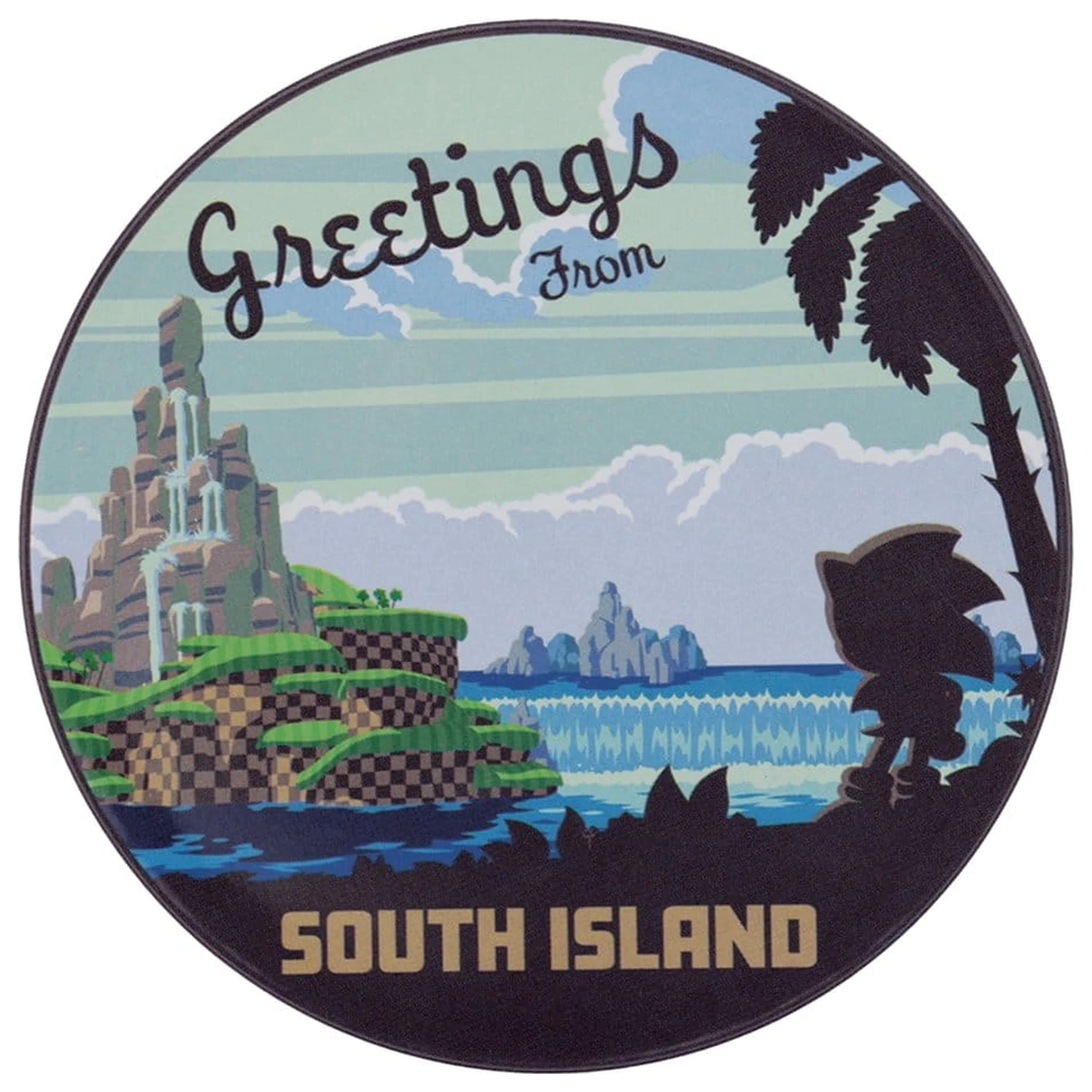 Sonic - The Hedgehog podložka pod pohár, 4 kusy produktová fotografia