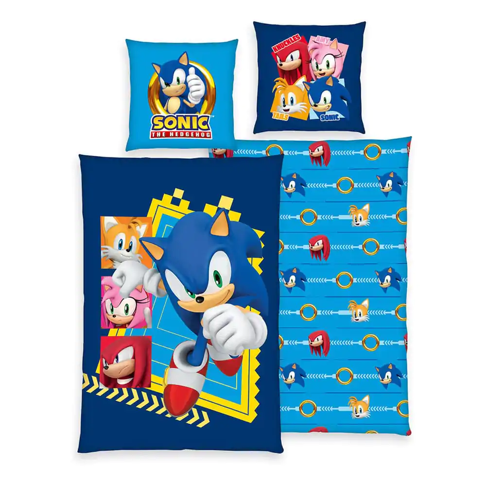 Sonic - The Hedgehog posteľná bielizeň 135 x 200 cm produktová fotografia
