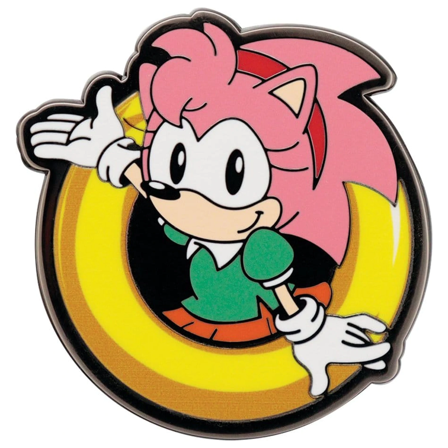 Sonic The Hedgehog odznak špendlíkový Amy produktová fotografia