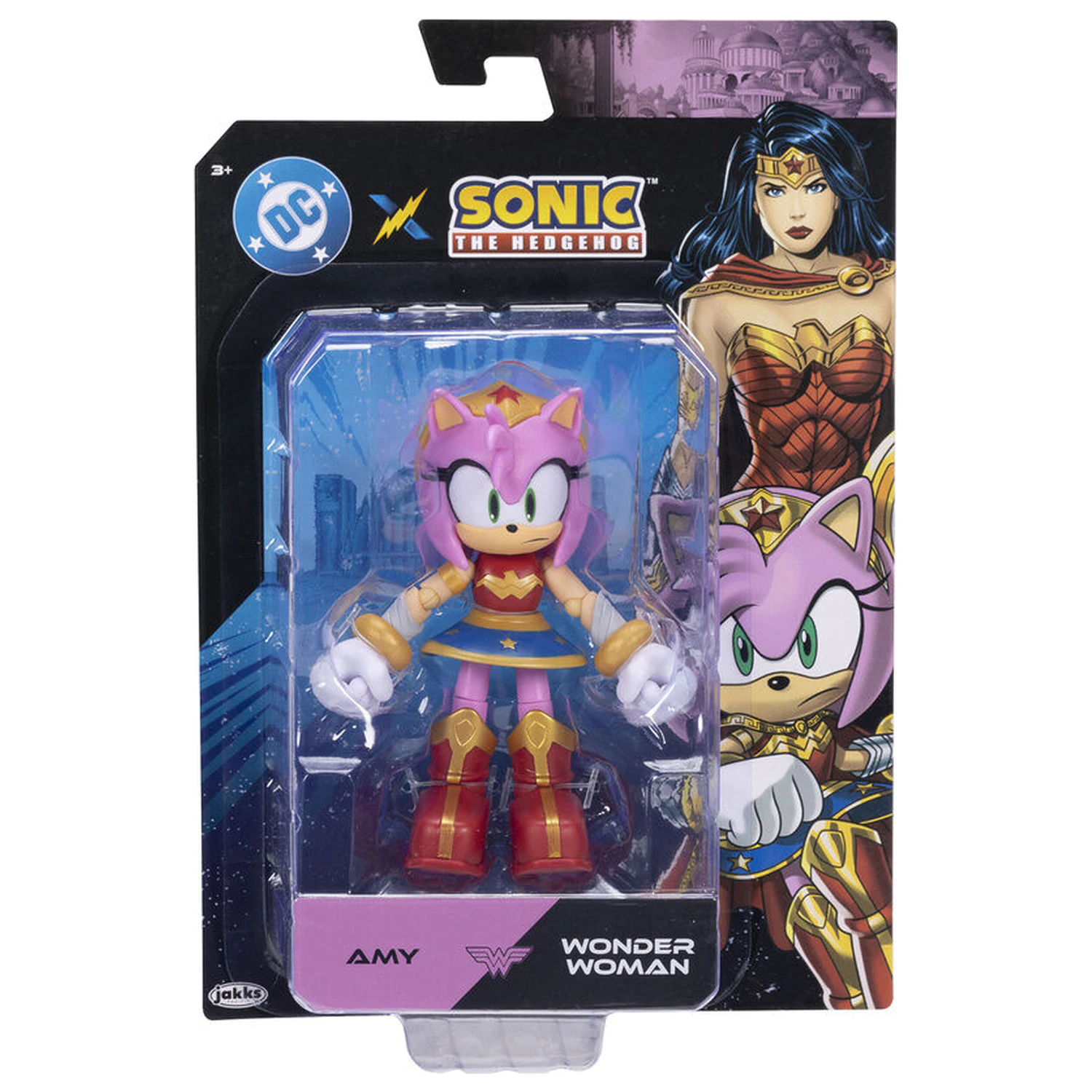 Sonic The Hedgehog Amy Wonder Woman figúrka 13 cm produktová fotografia
