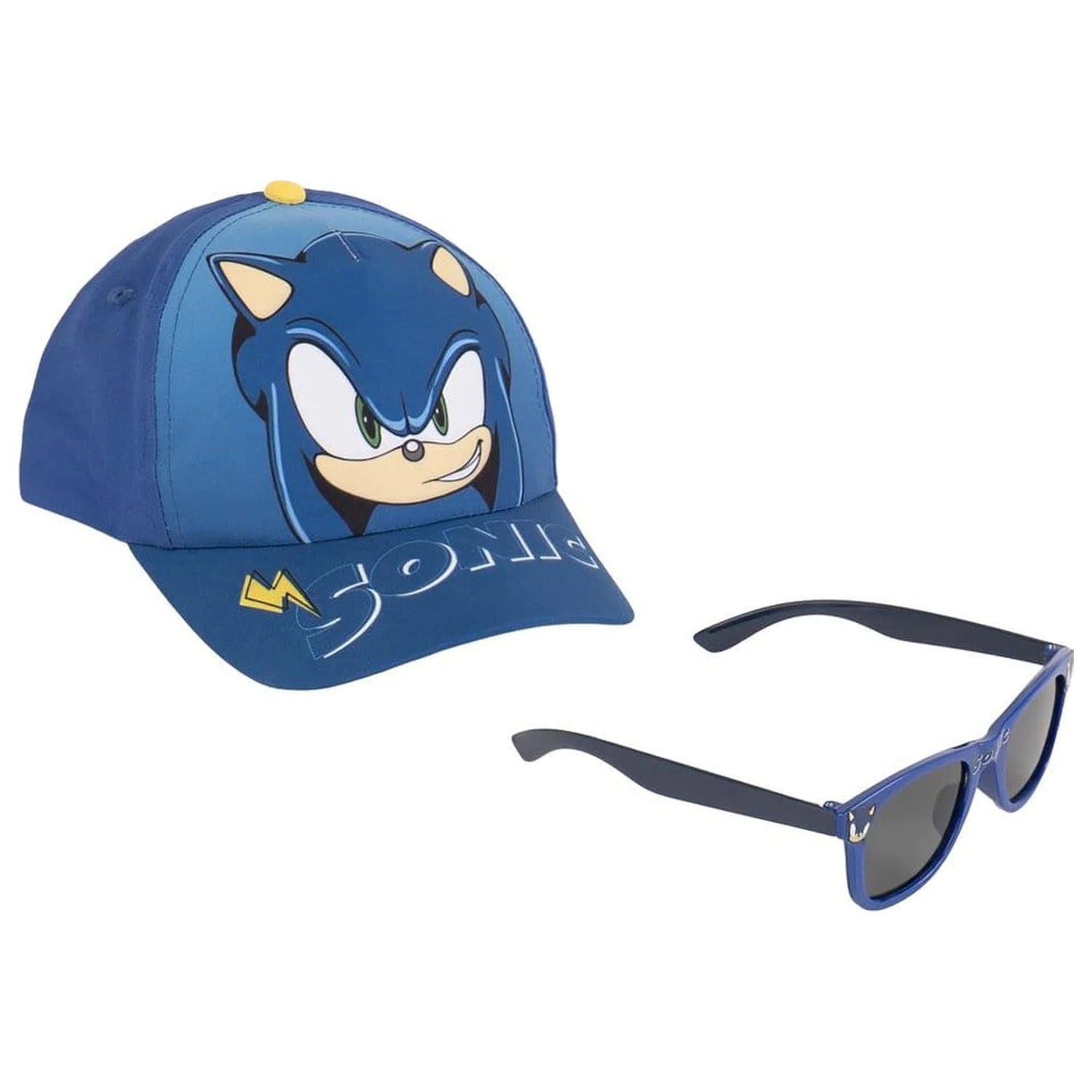 Sonic The Hedgehog baseballová čiapka a sada slnečných okuliarov 53 cm produktová fotografia