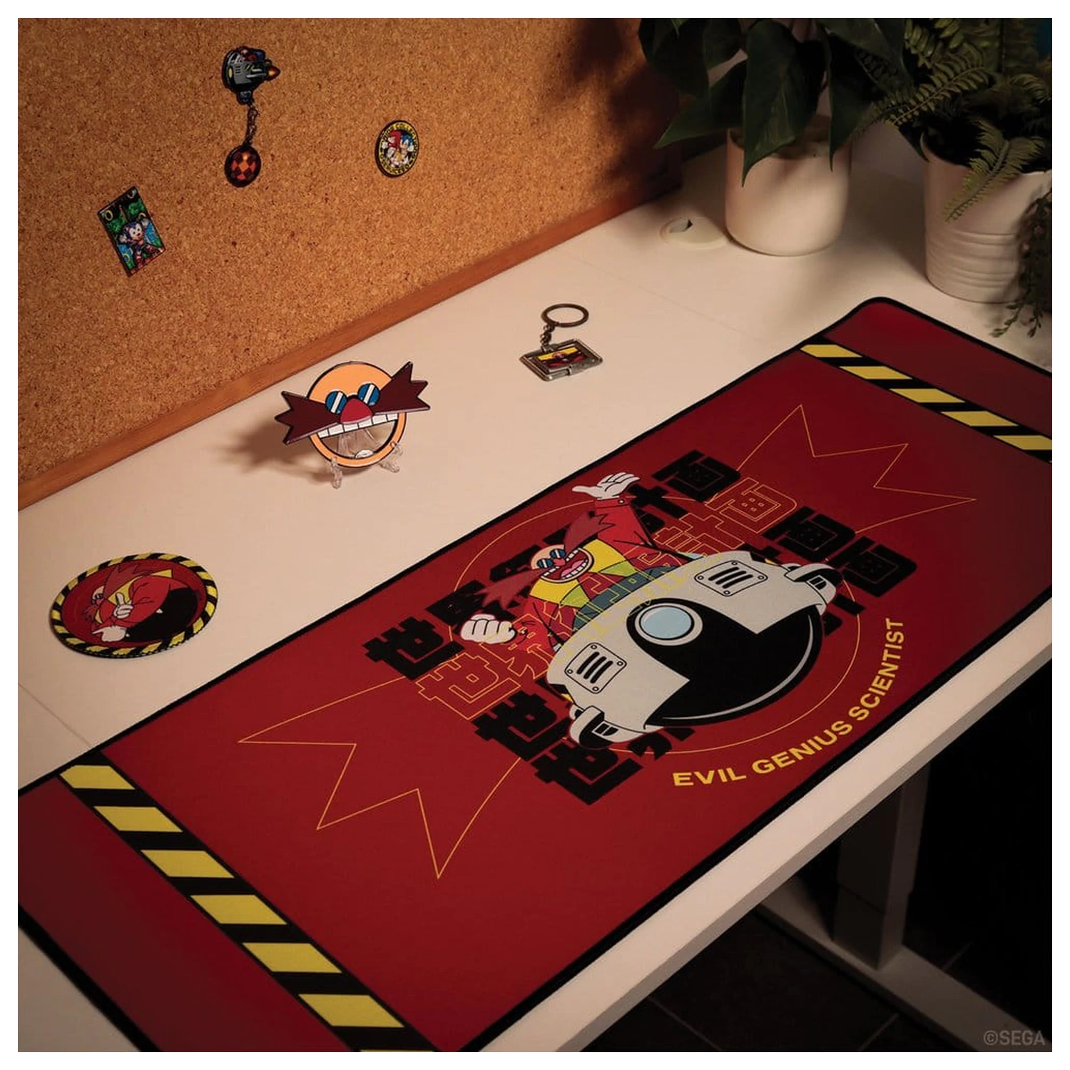 Sonic - The Hedgehog podložka na stôl a súprava podložiek pod poháre Dr. Eggman produktová fotografia