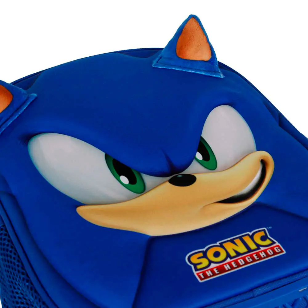 Sonic the Hedgehog Face 3D vozík 31cm produktová fotografia