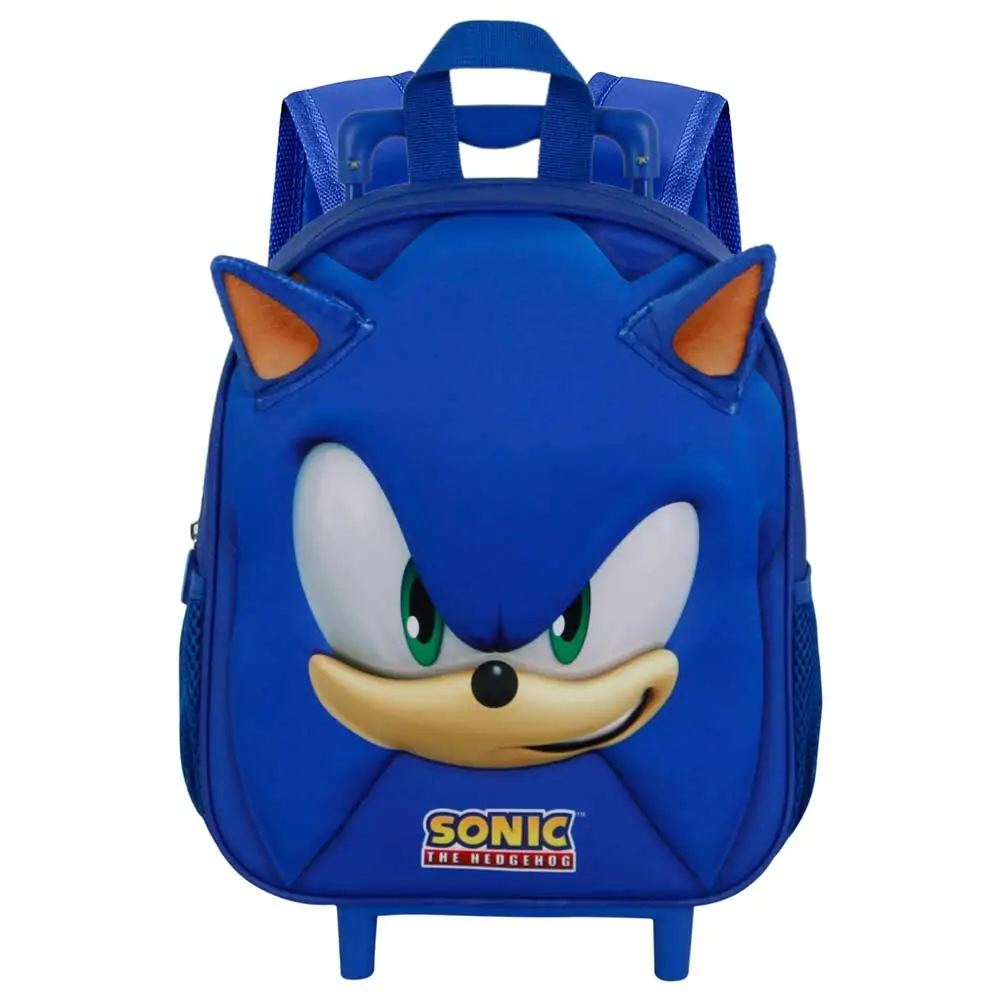 Sonic the Hedgehog Face 3D vozík 31cm produktová fotografia