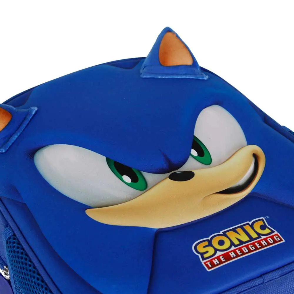 Sonic the Hedgehog Face 3D ruksak 31cm produktová fotografia