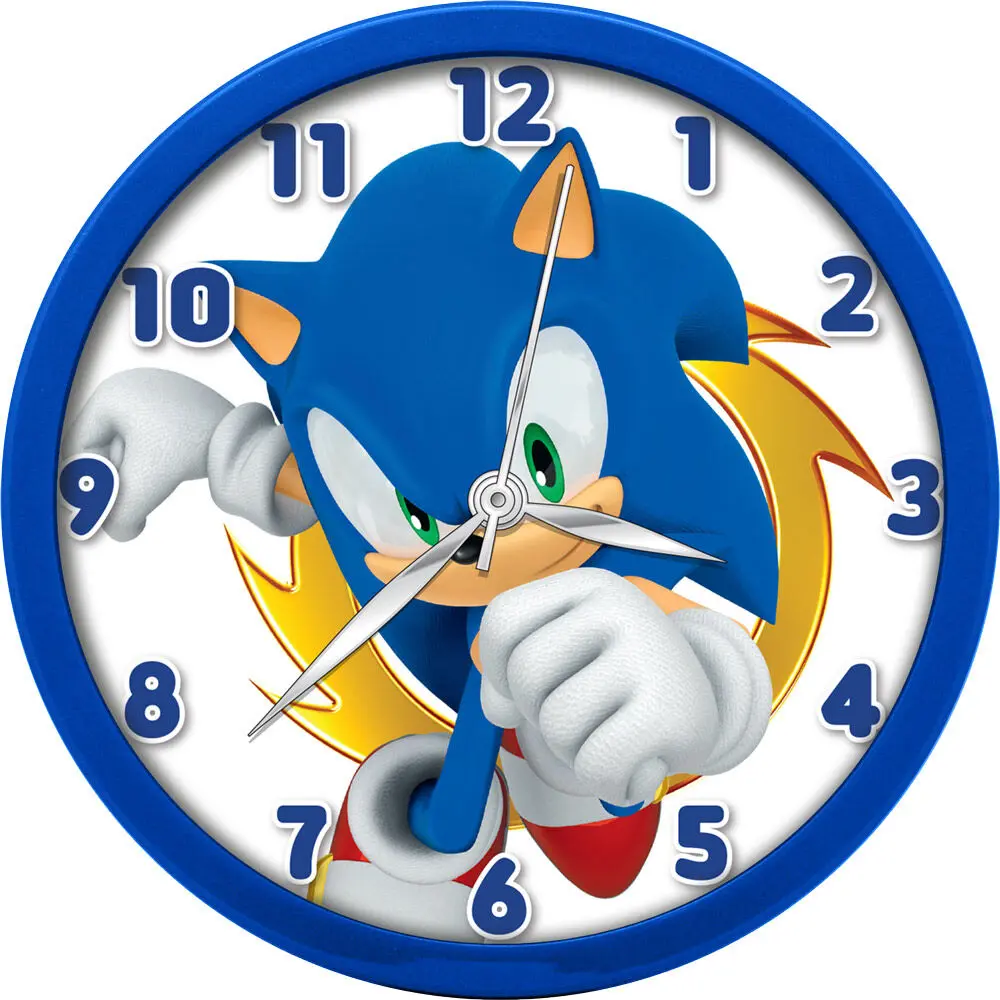 Sonic The Hedgehog stěnové hodiny (20 cm) termékfotó