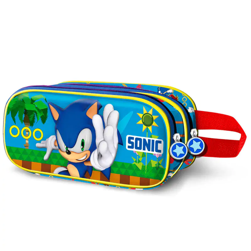 Sonic the Hedgehog Faster 3D dvojitá peračníková termékfotó