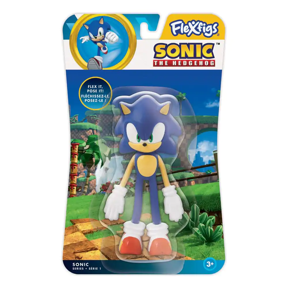 Sonic the Hedgehog FleXfigs Ohybné figúrka Sonic produktová fotografia