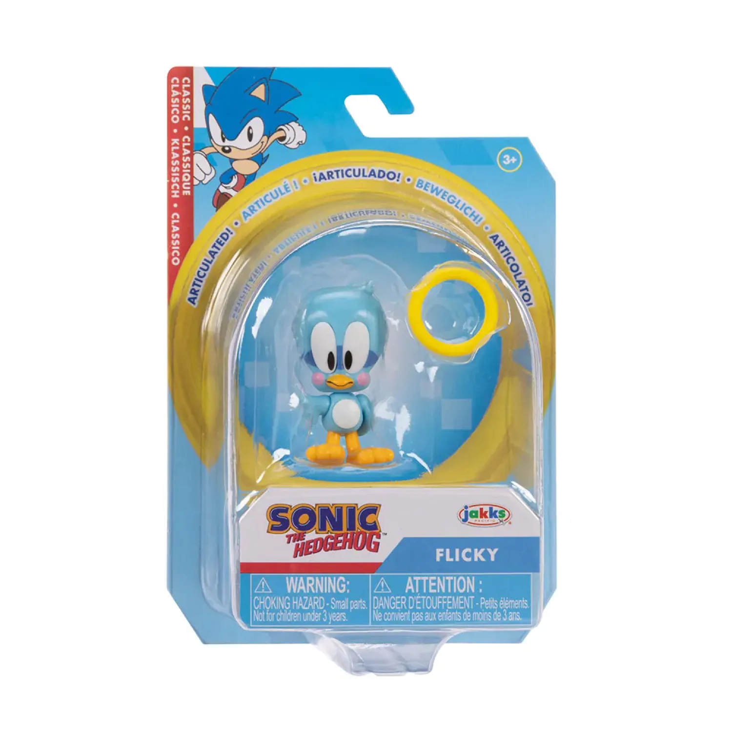 Sonic the Hedgehog Flicky figúrka 4 cm produktová fotografia