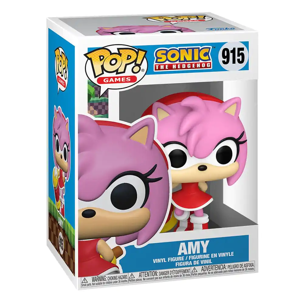 Sonic the Hedgehog POP! Hra Vinilová figúrka Amy Rose 9 cm termékfotó