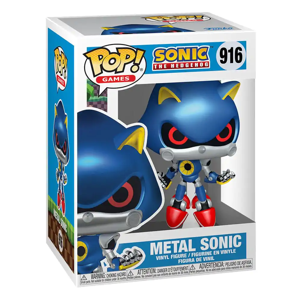 Sonic the Hedgehog POP! Games Vinyl Figúrka Metal Sonic 9 cm termékfotó