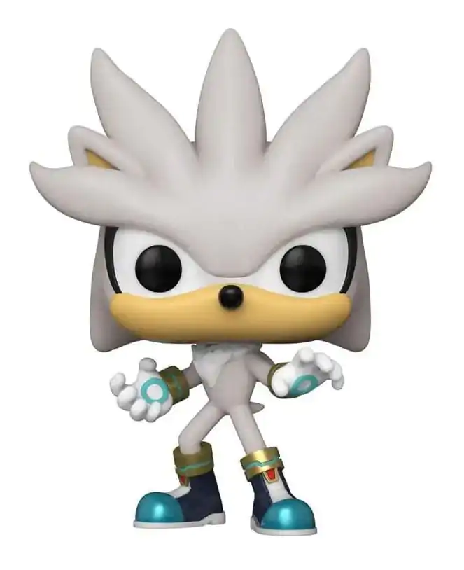 Sonic The Hedgehog Funko POP! Games Vinyl Figurka Silver The Hedgehog(GW) 9 cm termékfotó