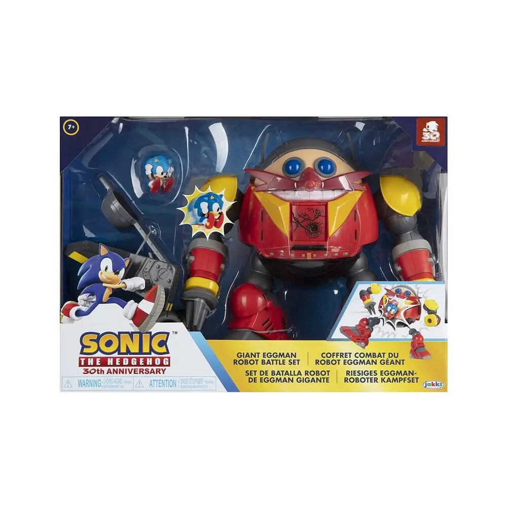 Sonic the Hedgehog óriás robot Eggman vs Sonic Battle playset termékfotó