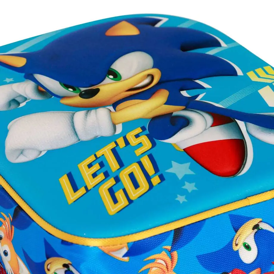 Sonic The Hedgehog Go 3D ruksak 31cm produktová fotografia