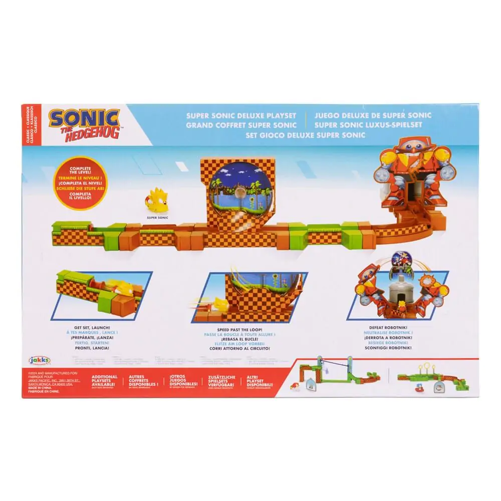 Sonic - figúrka Go Go Racers Mini súprava figúrka indító ramps Deluxe termékfotó