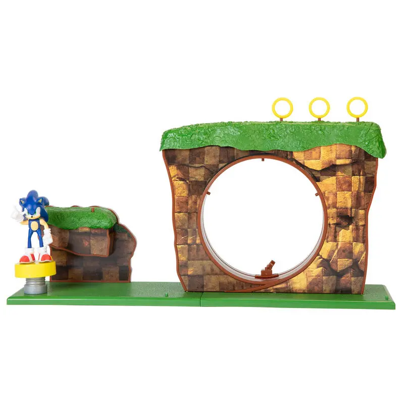 Sonic The Hedgehog Green Hill Zone Playset 2,5 inch termékfotó