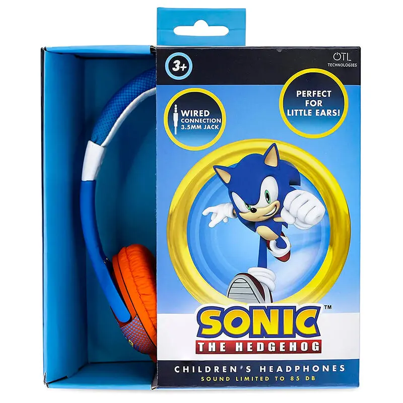 Sonic the Hedgehog detské slúchadlá termékfotó