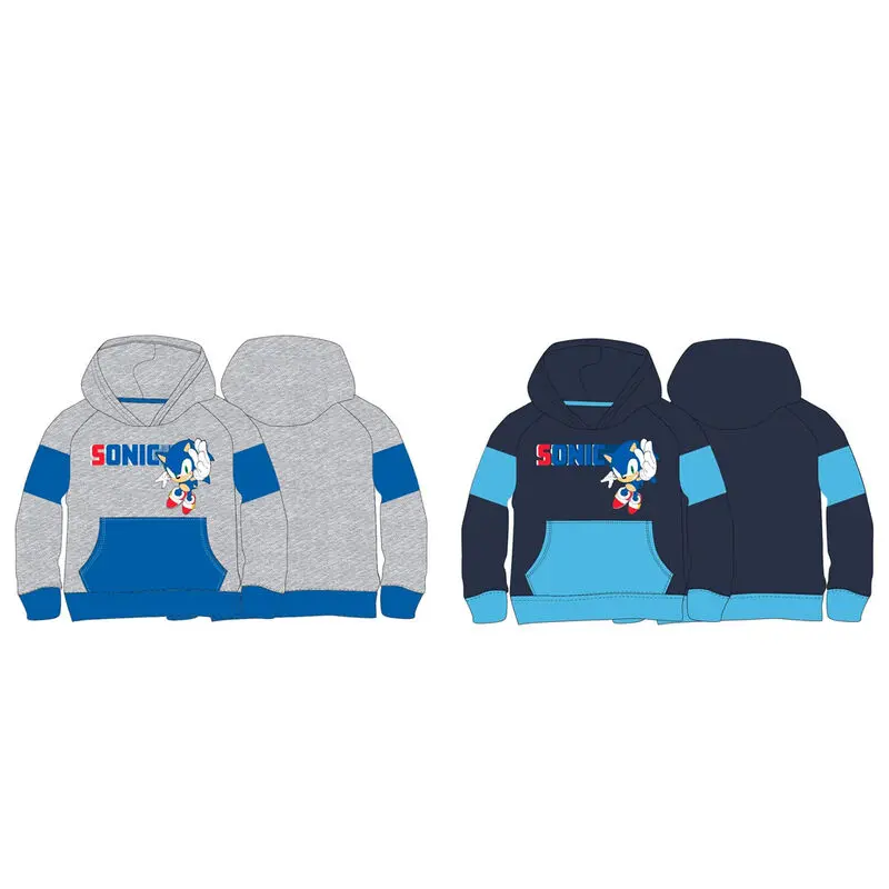 Sonic the Hedgehog detská mikina s kapucňou produktová fotografia