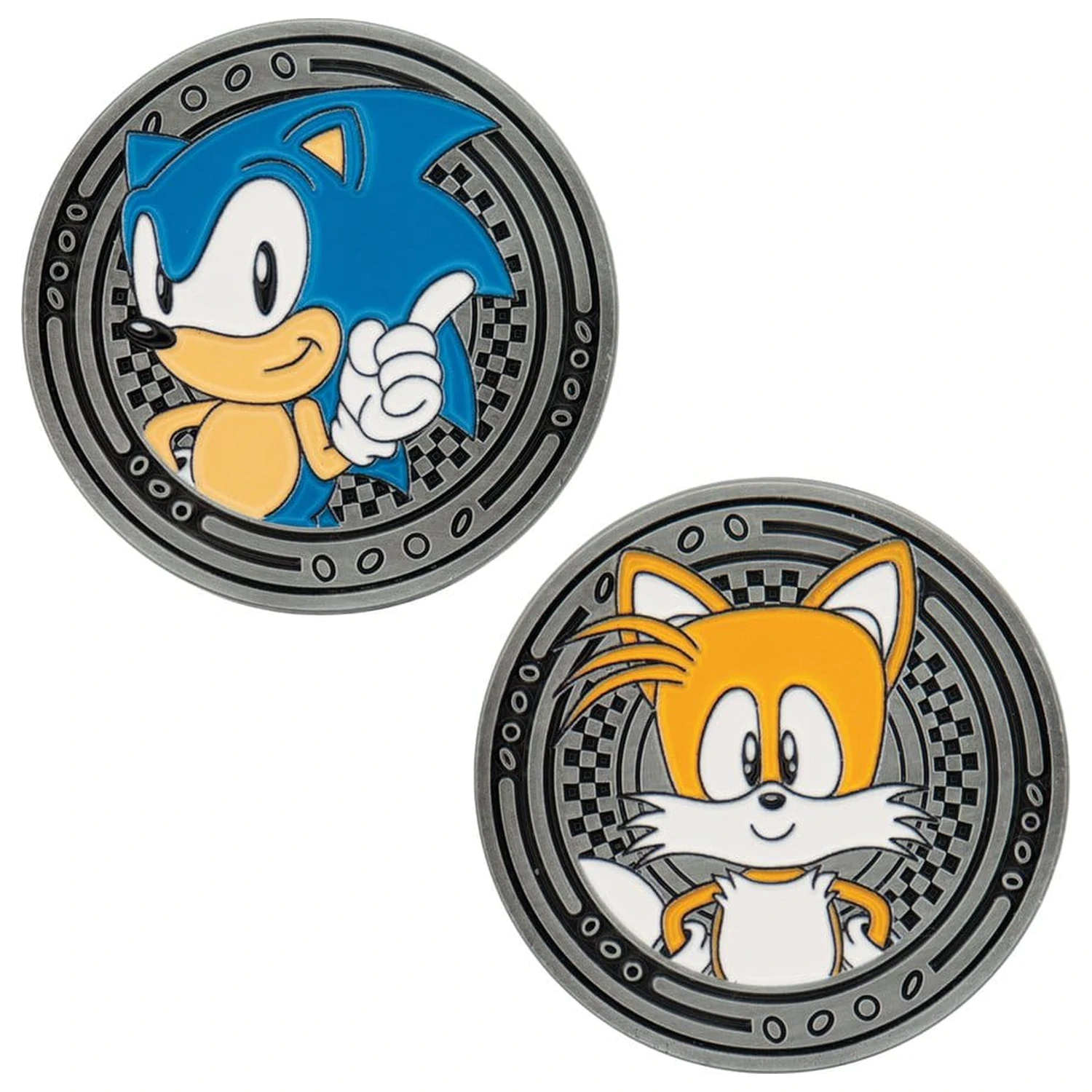 Sonic - The Hedgehog zberateľská minca Sonic & Tails produktová fotografia