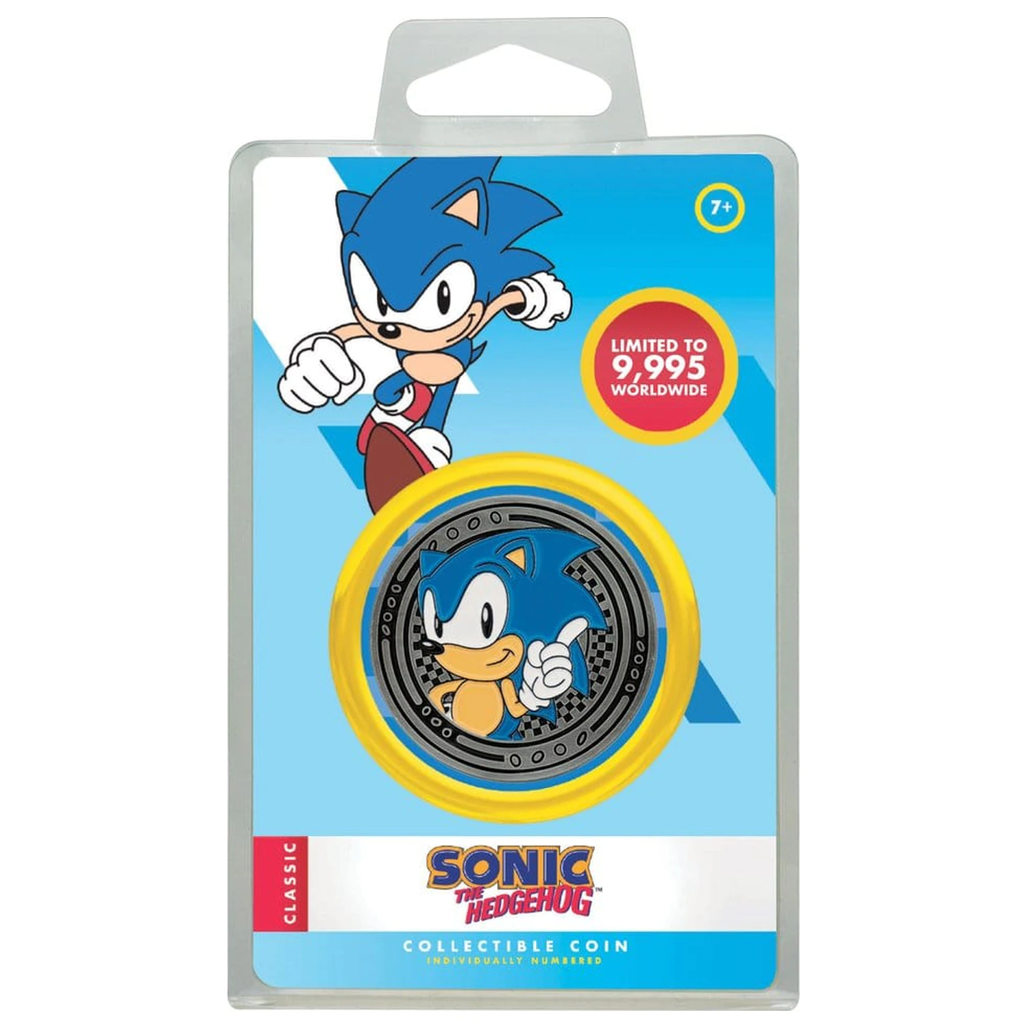 Sonic - The Hedgehog zberateľská minca Sonic & Tails produktová fotografia