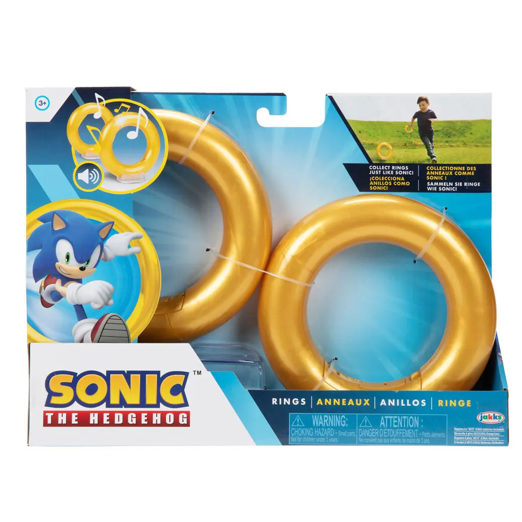 Sonic The Hedgehog Rings zvuk termékfotó