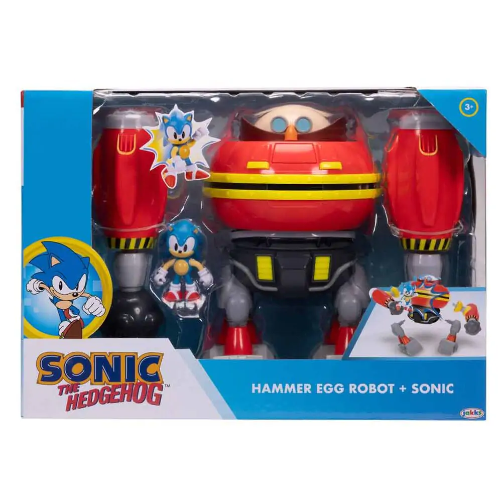 Sonic the Hedgehog Hammer Egg Robot hrací set produktová fotografia