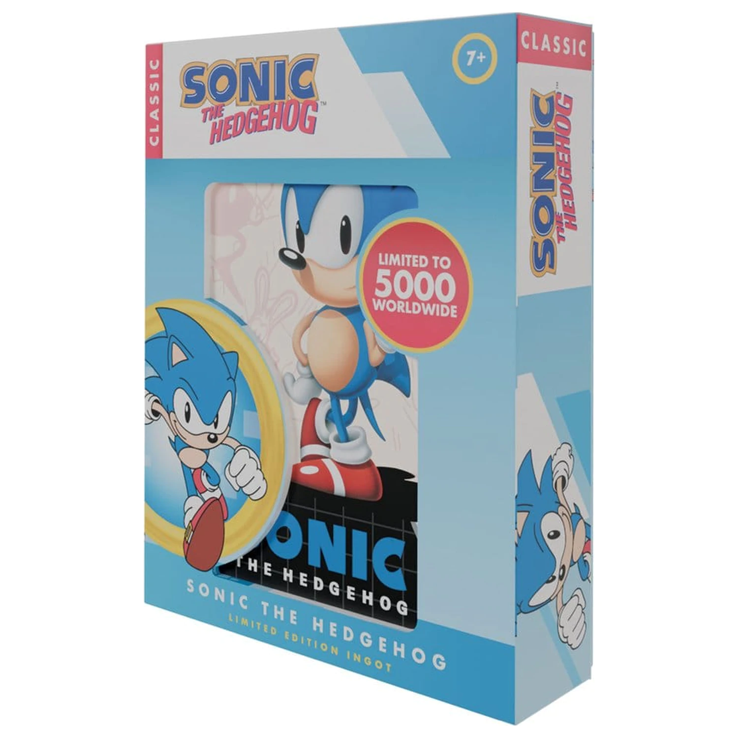 Sonic - The Hedgehog limitovaná edícia ingot produktová fotografia