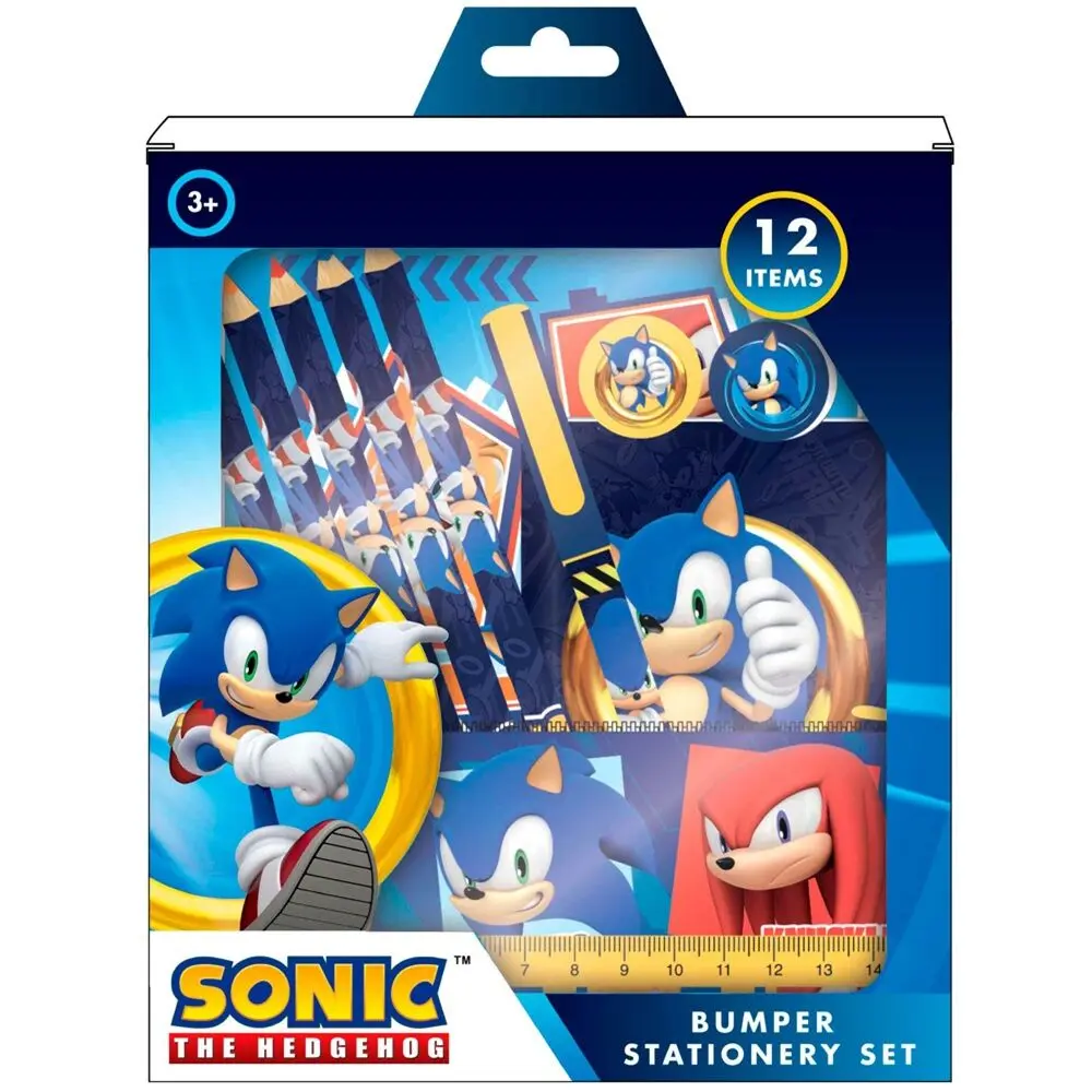 Sonic The Hedgehog súprava písacích potrieb produktová fotografia