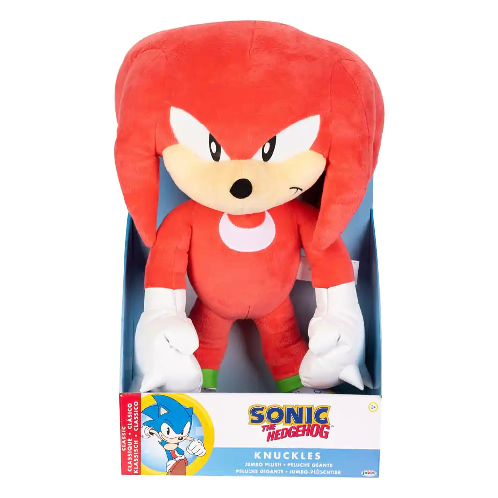 Sonic - The Hedgehog Jumbo Plush Figure Knuckles 50 cm termékfotó