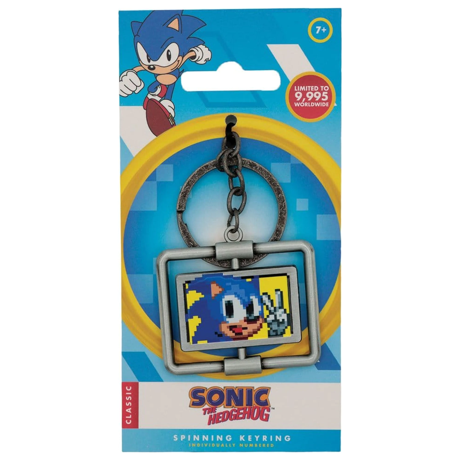 Sonic - The Hedgehog prívesok na kľúče limitovaná edícia produktová fotografia