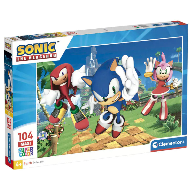 Sonic the Hedgehog maxi puzzle 104 dielikov produktová fotografia