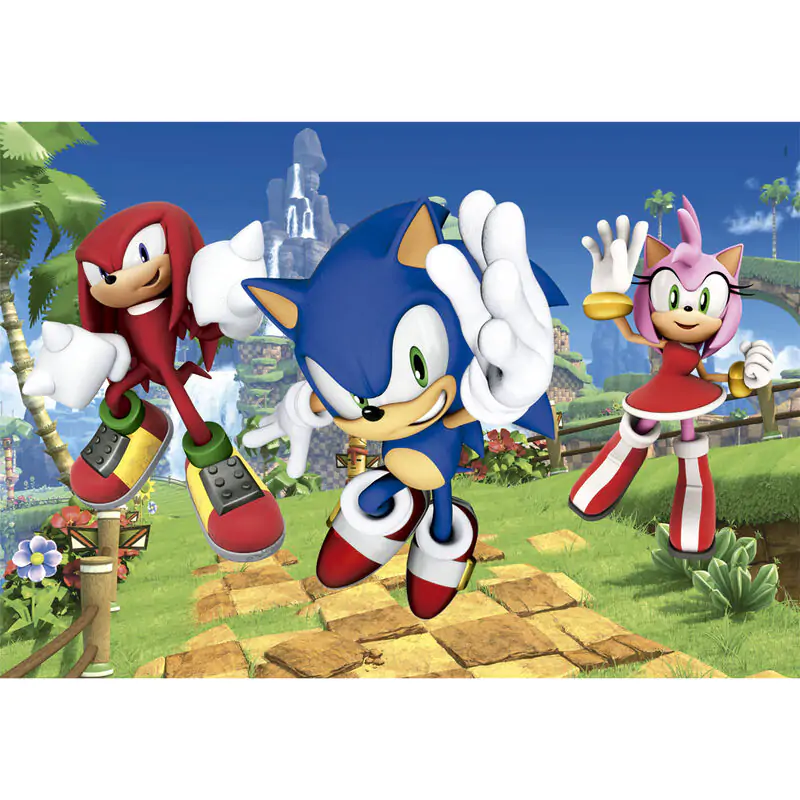 Sonic the Hedgehog maxi puzzle 104 dielikov produktová fotografia