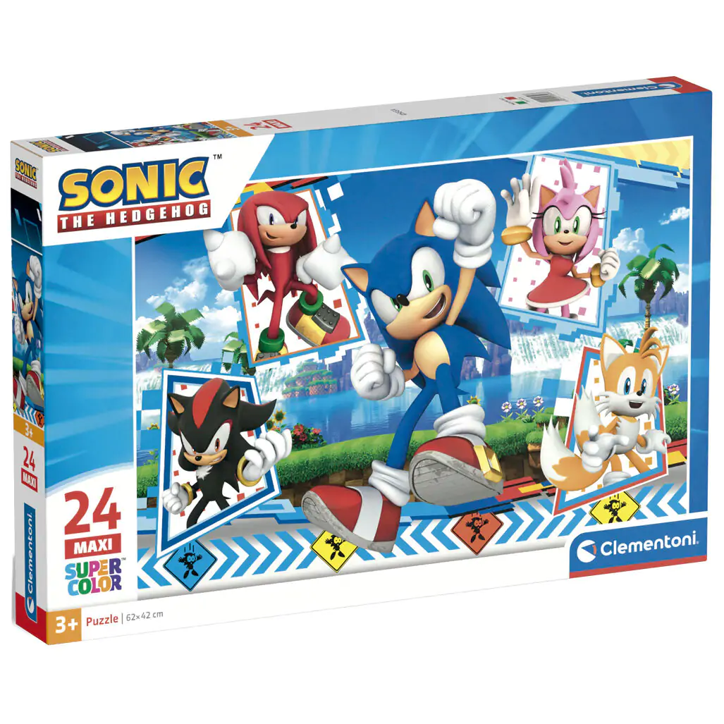 Sonic the Hedgehog maxi puzzle 24 dielikov produktová fotografia