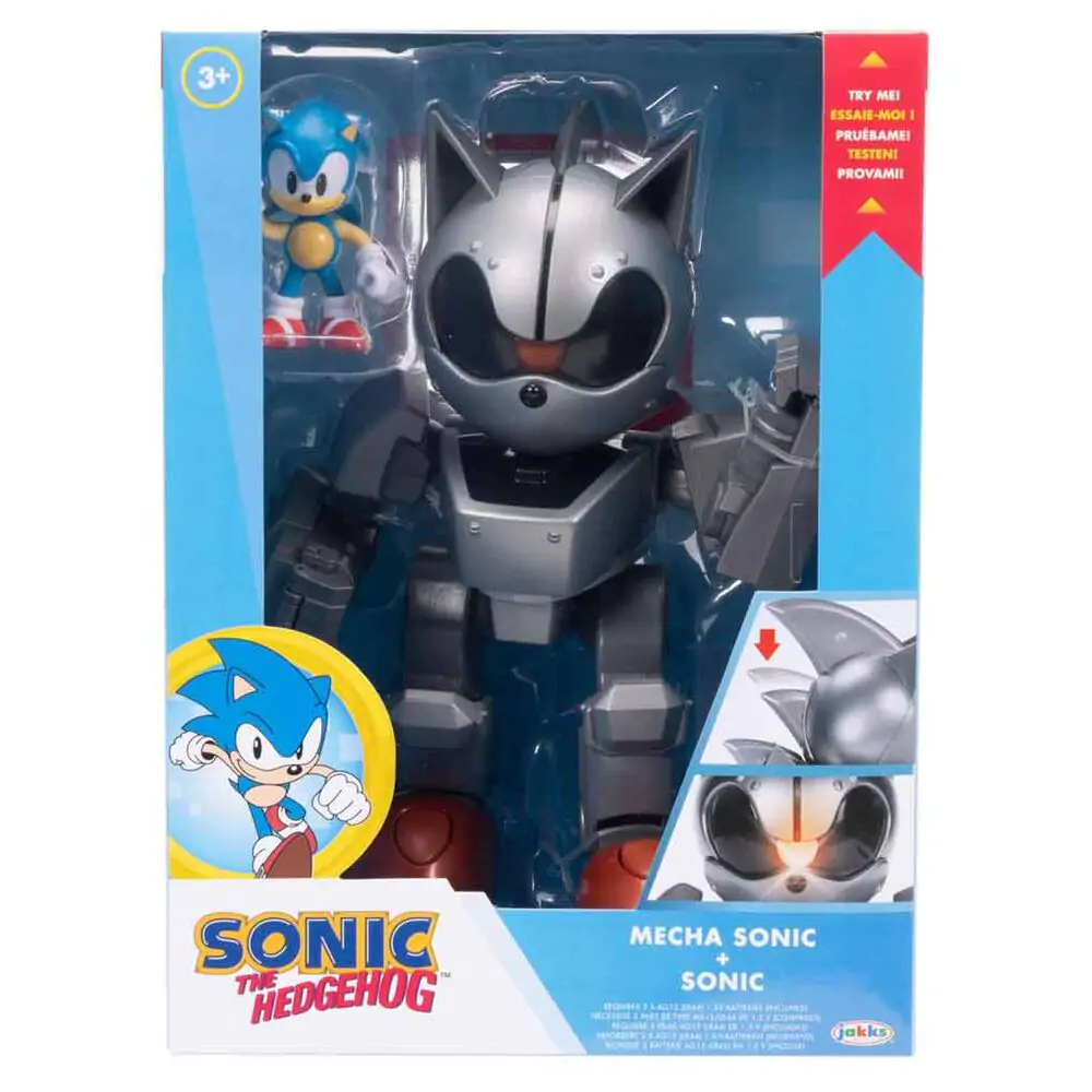Sonic the Hedgehog Mecha a figúrka Sonic produktová fotografia
