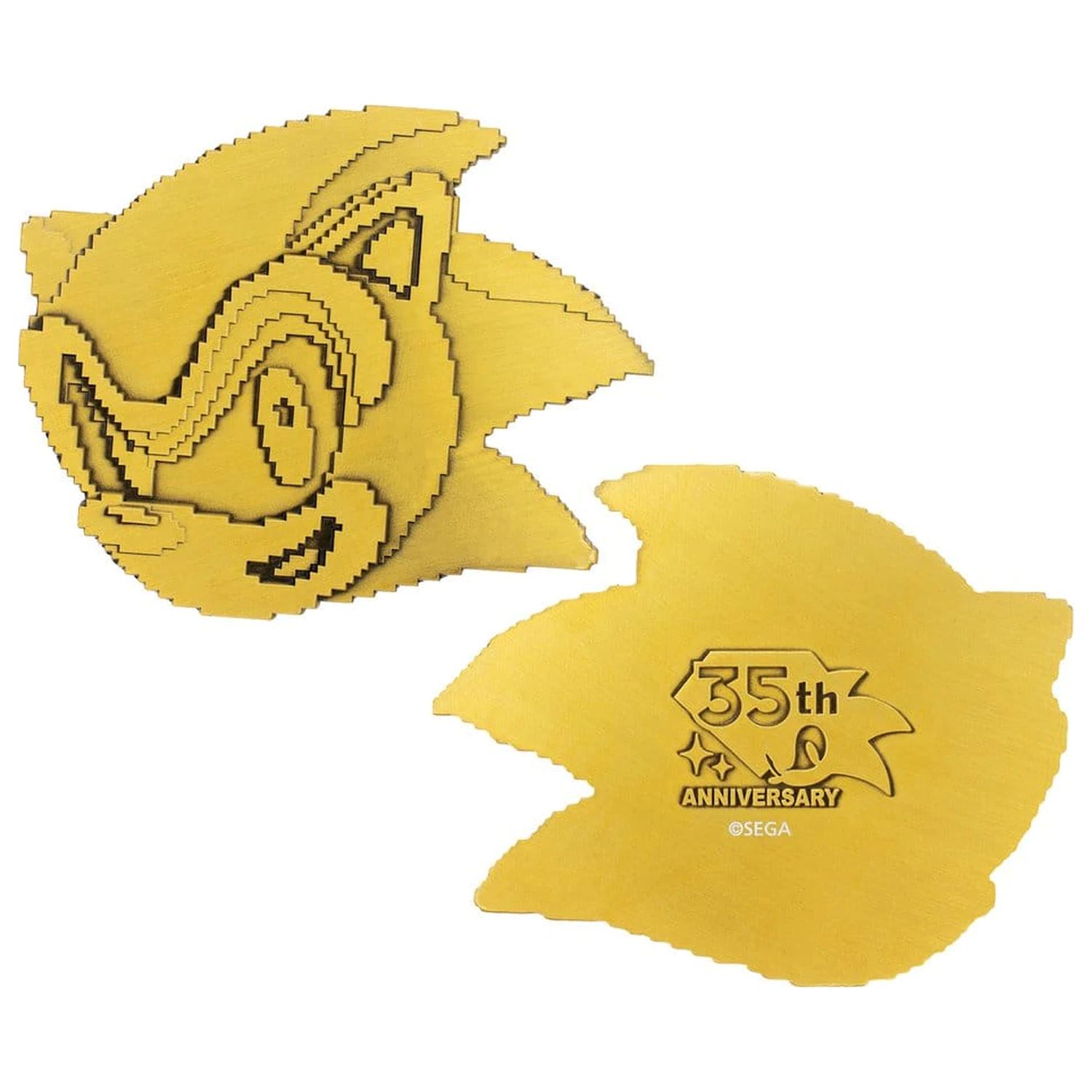 Sonic the Hedgehog Súprava medailónov 35. výročie Then & Now Limitovaná edícia produktová fotografia