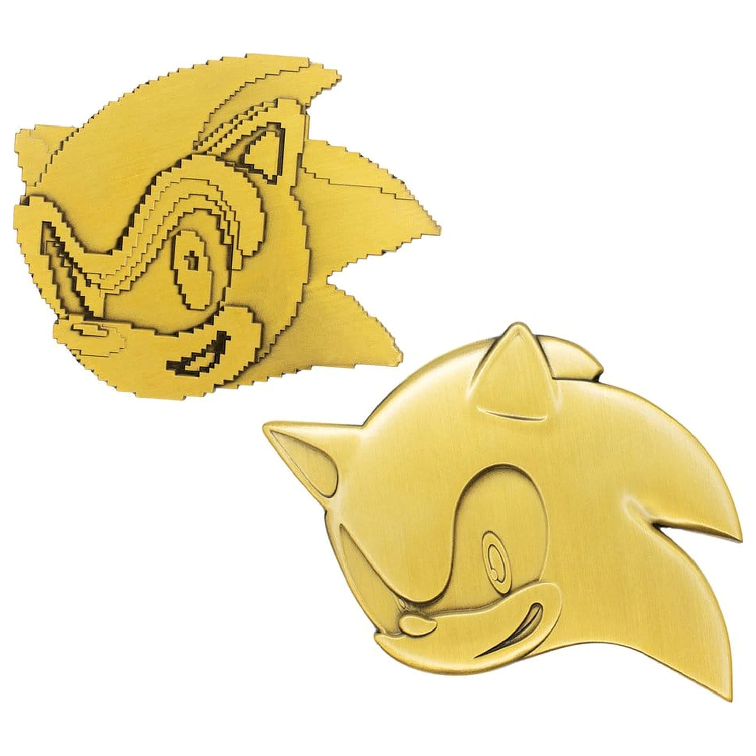 Sonic the Hedgehog Súprava medailónov 35. výročie Then & Now Limitovaná edícia produktová fotografia