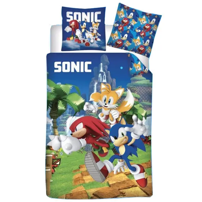 Povlaková súprava na mäkkučký mikrovláknový paplón Sonic The Hedgehog 90cm termékfotó