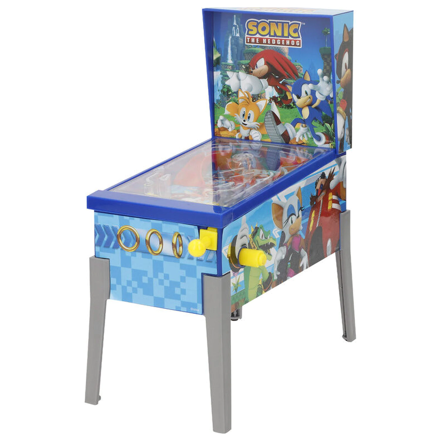 Sonic the Hedgehog mini arkádový pinball produktová fotografia