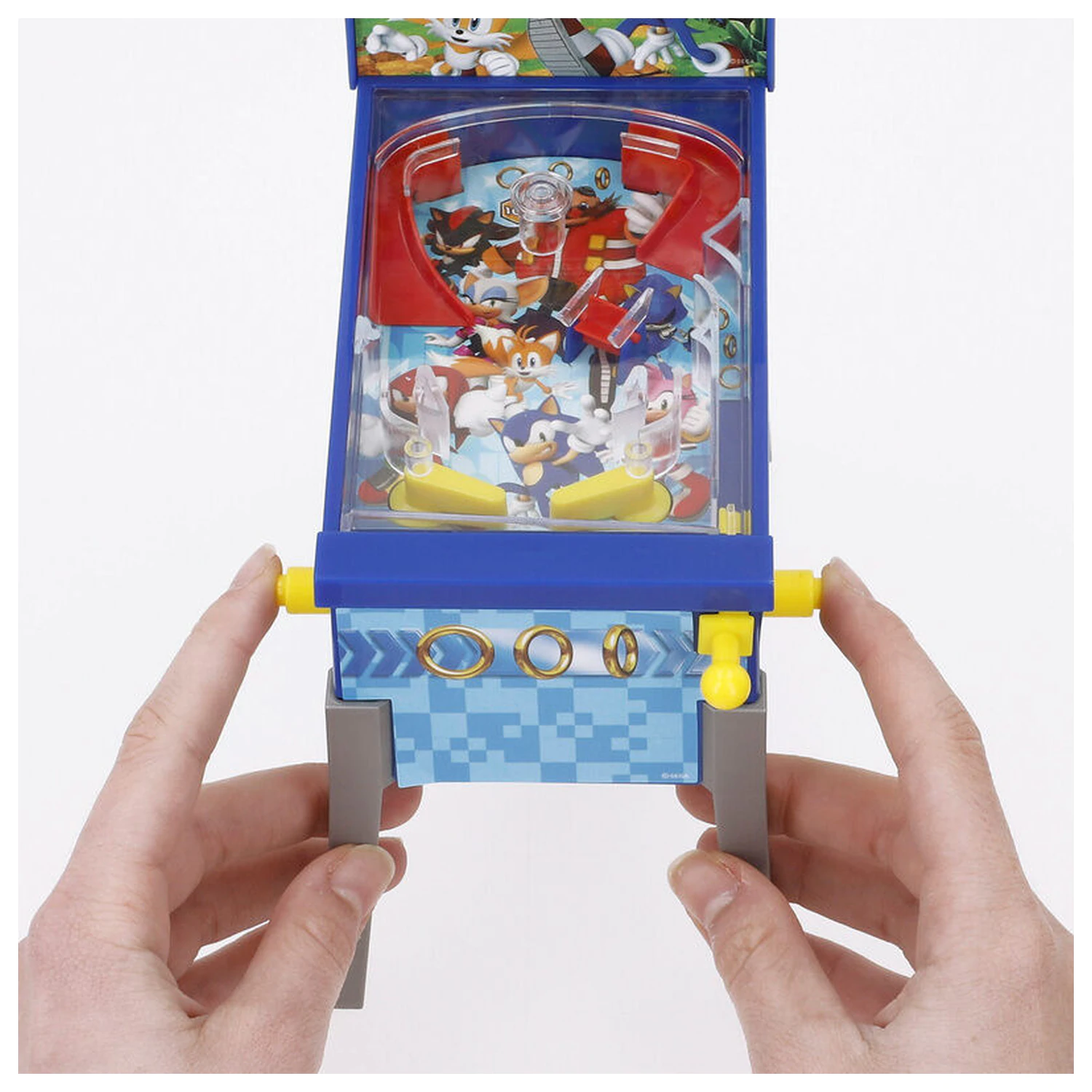 Sonic the Hedgehog mini arkádový pinball produktová fotografia
