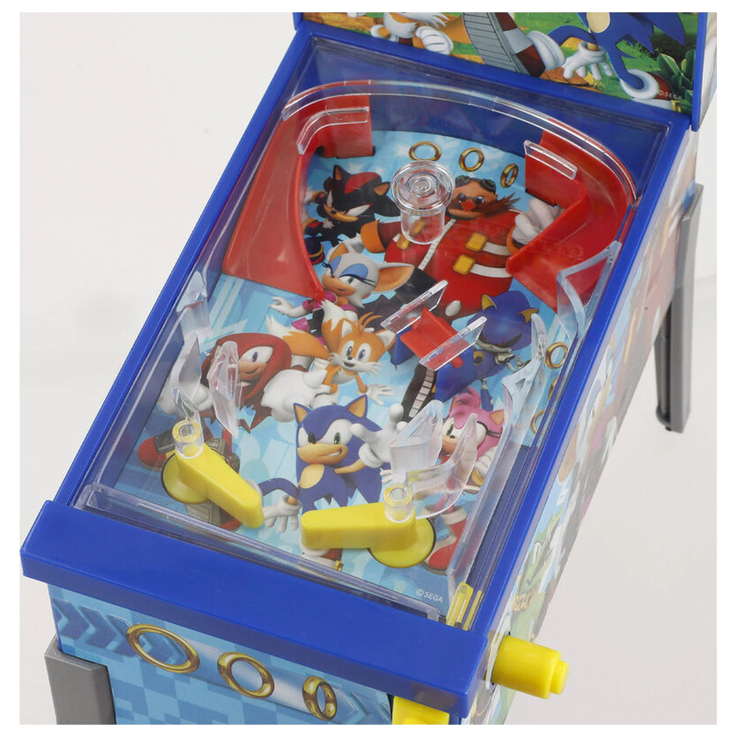 Sonic the Hedgehog mini arkádový pinball produktová fotografia