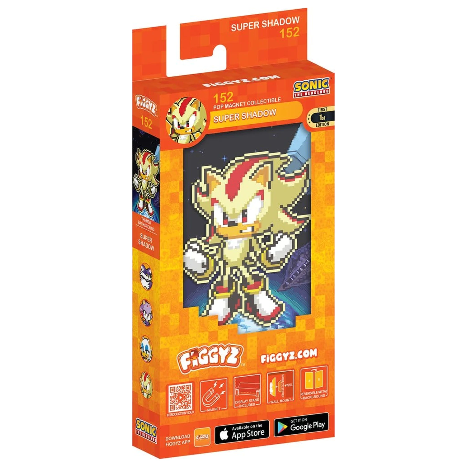 Sonic the Hedgehog (Modern) FiGGYZ Magnet Zberateľská Super Shadow 11 cm produktová fotografia