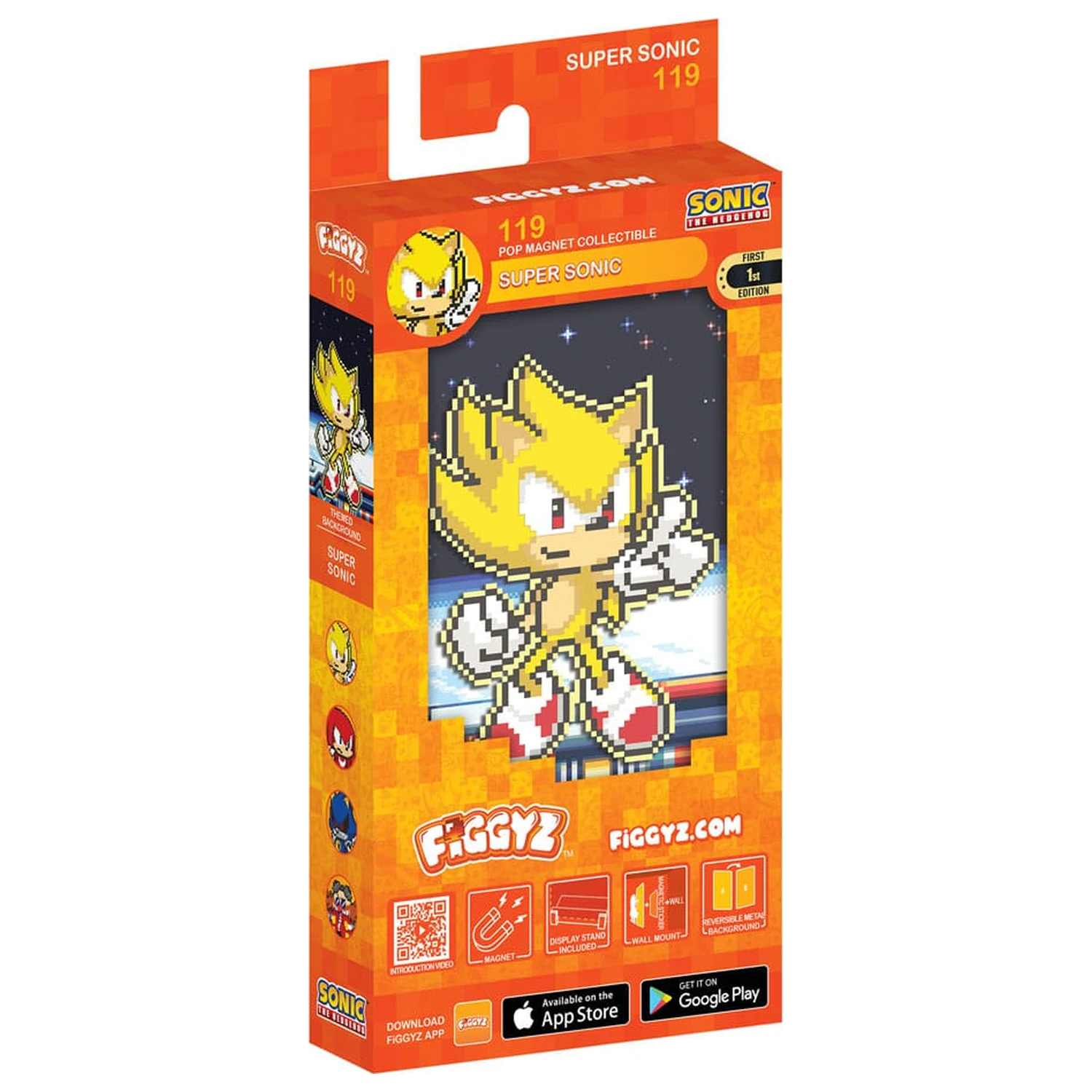 Sonic the Hedgehog (Modern) FiGGYZ magnet zberateľská figúrka Super Sonic 11 cm produktová fotografia