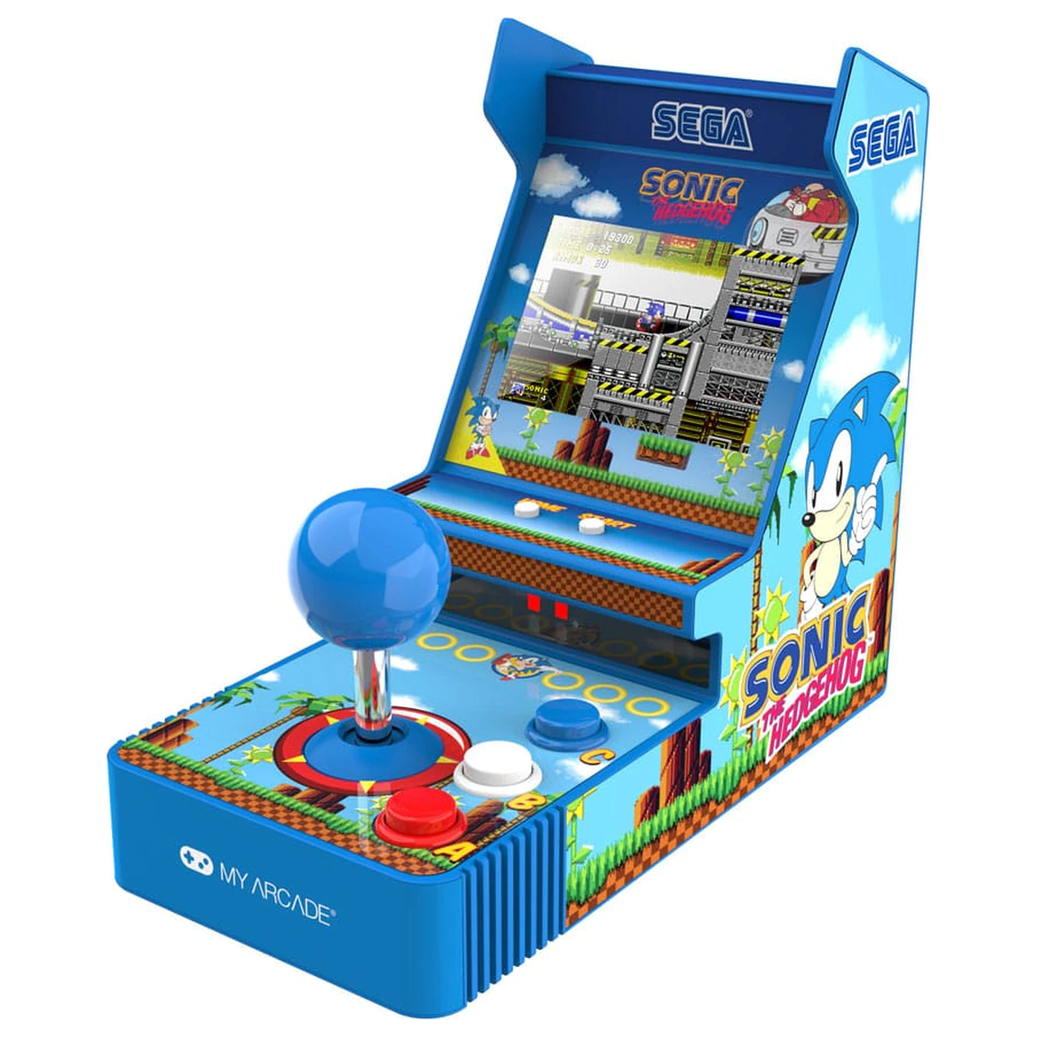 Sonic The Hedgehog Prenosný Retro Arcade Joystick Player produktová fotografia