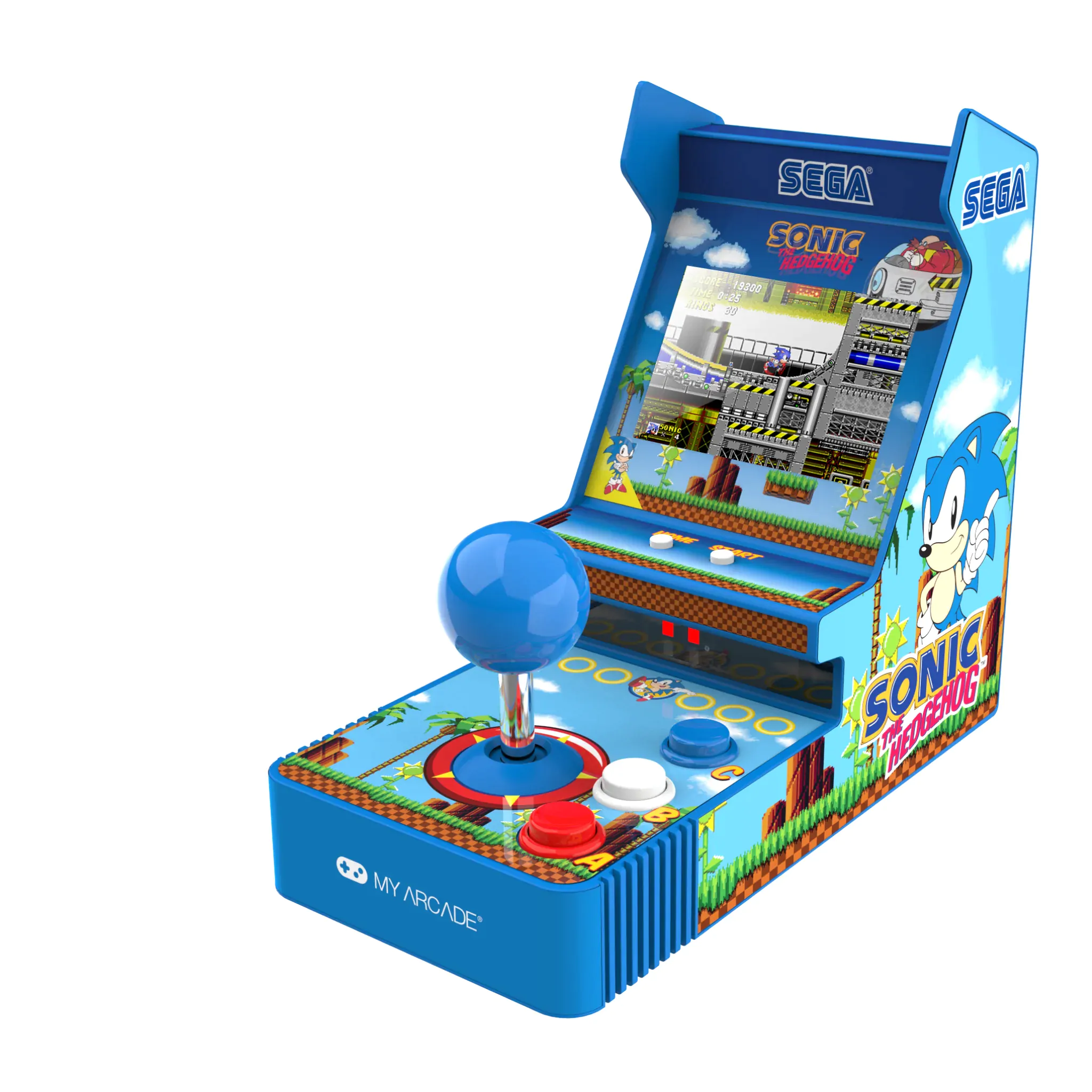 Sonic The Hedgehog Prenosná Retro Arkádová Mocná Hráčka produktová fotografia